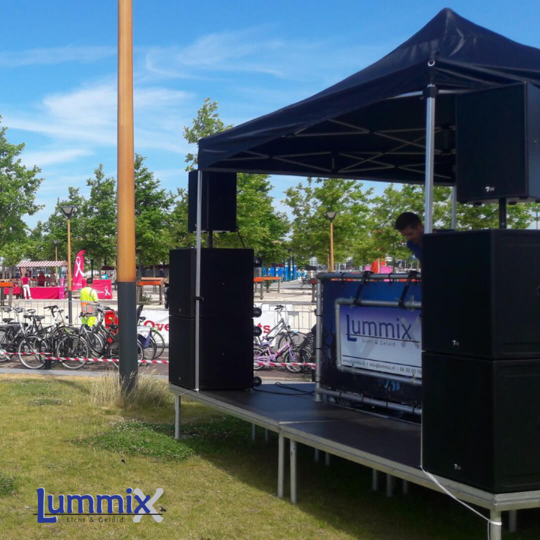 Lummix Licht & Geluid - Licht en geluid huren voor een sportevenement
