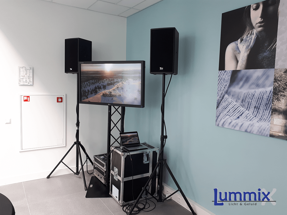 Lummix Licht & Geluid - Licht en geluid huren voor een presentatie